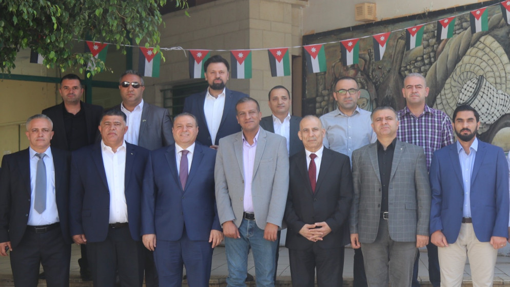 السفير الأردني في فلسطين يزور المستشفى الميداني الأردني نابلس/6. (القوات المسلحة الأردنية)
