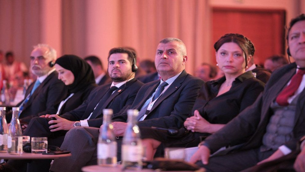 وزير الطاقة خلال مشاركته في منتدى مراكش الاقتصادي البرلماني للمنطقة الأورومتوسطية والخليج في الغرب.