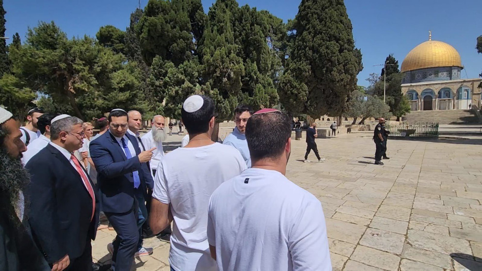 وزير الأمن القومي الإسرائيلي المتطرف إيتمار بن غفير. (وفا)