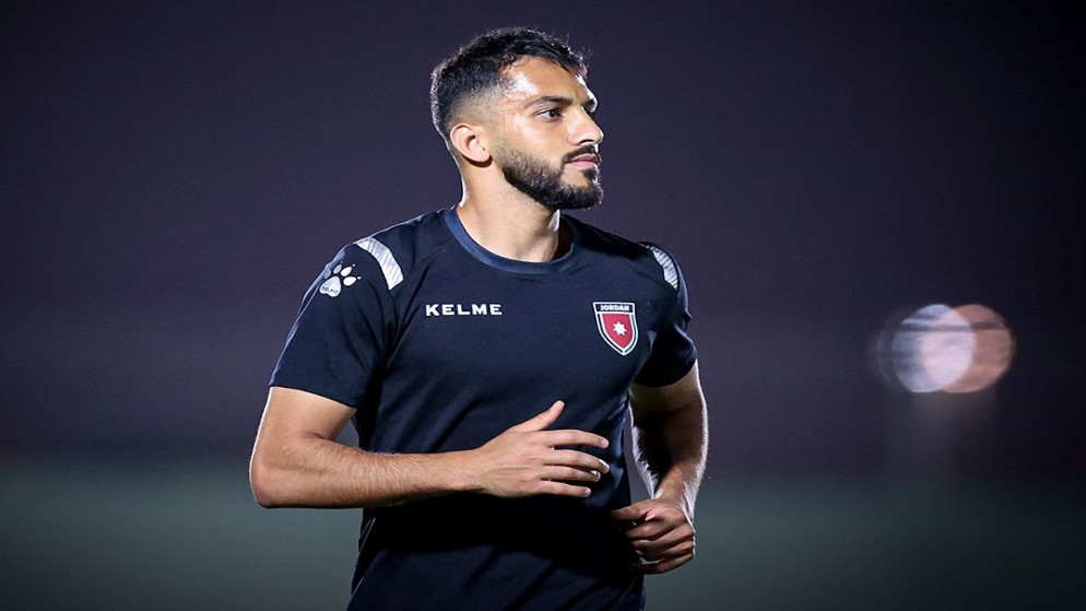 نجم منتخب النشامى موسى التعمري.