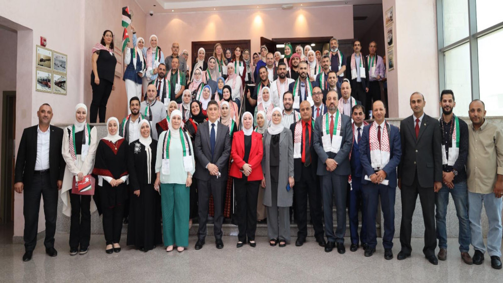 وزيرة النقل وسام التهتموني خلال احتفال الوزارة بعيد الاستقلال التاسع والسبعين