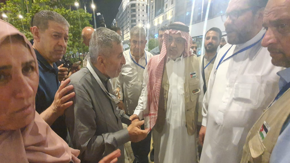وزير الأوقاف والشؤون والمقدسات الإسلامية، محمد الخلايلة يتفقد حجاج البعثة الأردنية في المدينة المنورة