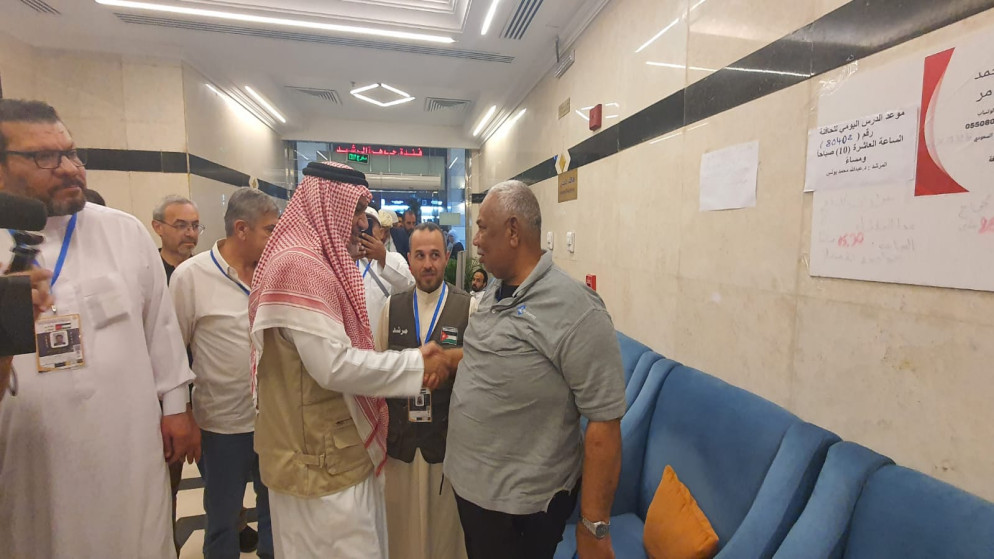 وزير الأوقاف والشؤون والمقدسات الإسلامية، محمد الخلايلة يتفقد حجاج البعثة الأردنية في المدينة المنورة