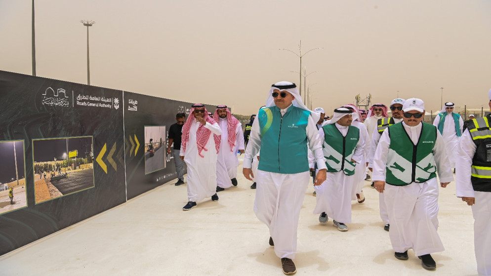 وزير النقل والخدمات اللوجستية السعودي رئيس مجلس إدارة الهيئة العامة للطرق صالح الجاسر. (الهيئة السعودية للنقل)