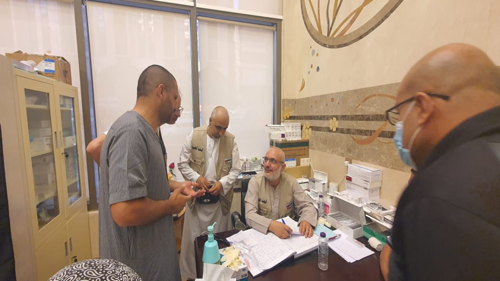 مركز للبعثة الطبية الأردنية في مكة المكرمة 30 أيار 2025 (المملكة).