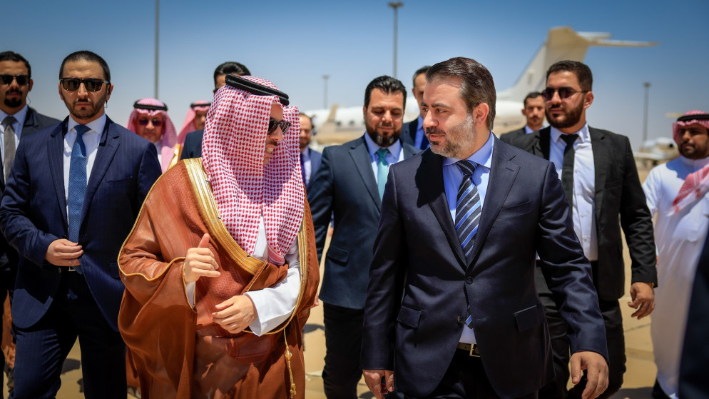 الشيباني مستقبلا بن فرحان.