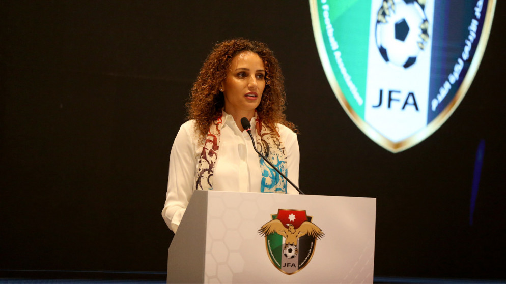 الأمينة العامة لاتحاد كرة القدم سمر نصار. (اتحاد كرة القدم)