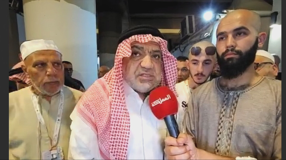 وزير الأوقاف والشؤون والمقدسات الإسلامية، رئيس بعثات الحج الأردنية، محمد الخلايلة. (المملكة)