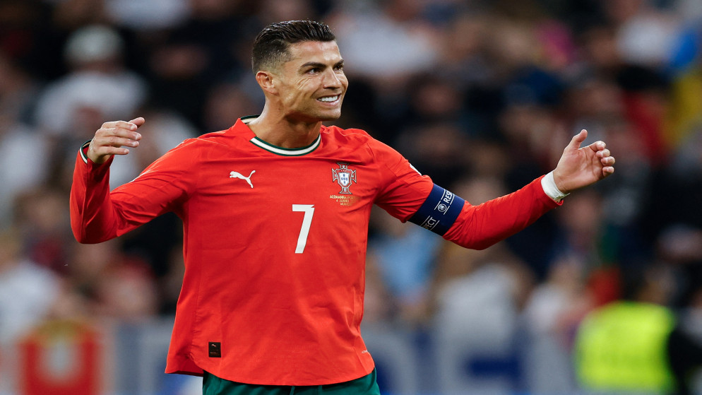 البرتغالي كريستيانو رونالدو. (أ ف ب)