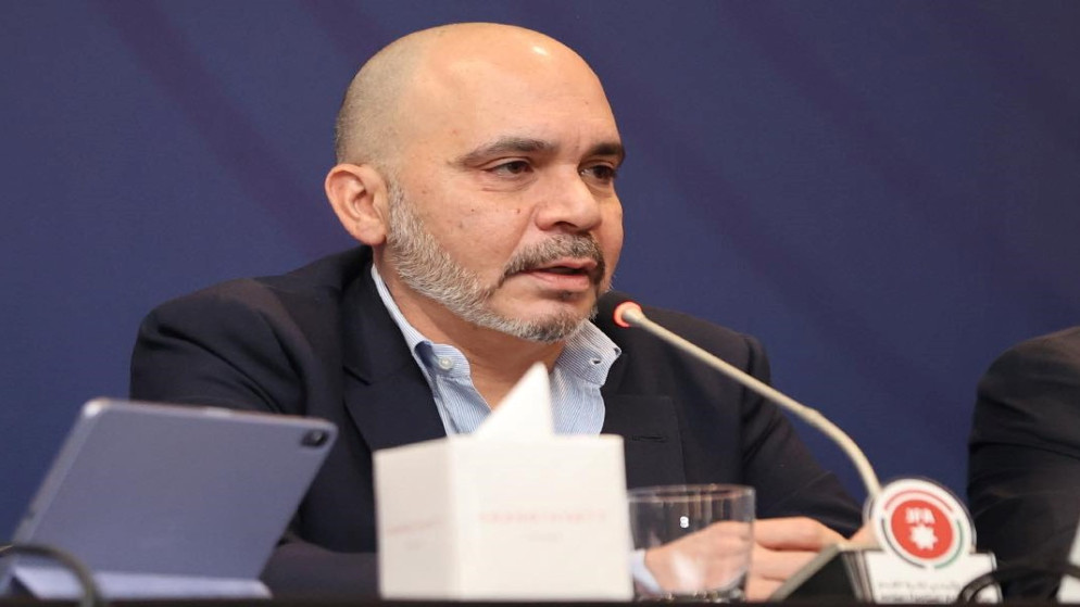 سمو الأمير علي بن الحسين، رئيس الاتحاد الأردني لكرة القدم.