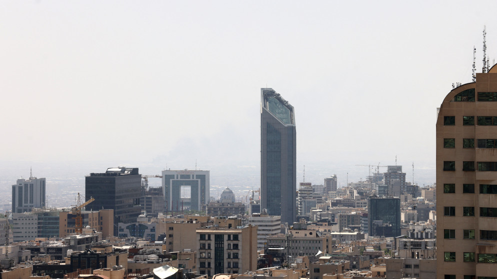 صورة عامة لطهران. (أ ف ب)