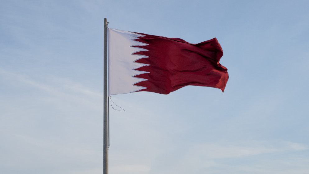 علم قطر. (istockphoto)