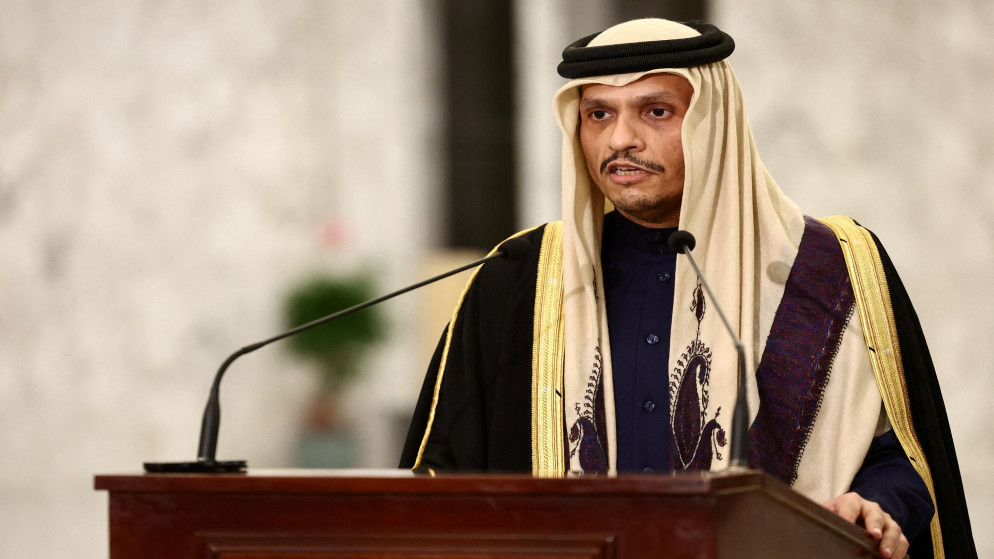 رئيس الوزراء وزير الخارجية القطري الشيخ محمد بن عبد الرحمن آل ثاني. (رويترز)