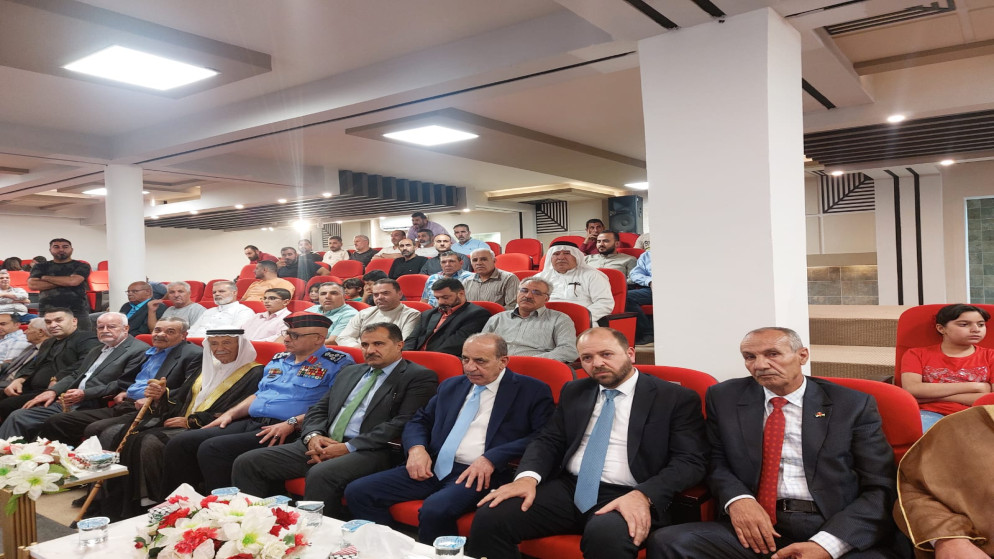 حفل افتتاح عدد من المشاريع التنموية التي أقامتها بلدية الرمثا.