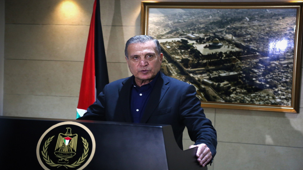 الناطق الرسمي باسم الرئاسة الفلسطينية نبيل أبو ردينة. (وفا)