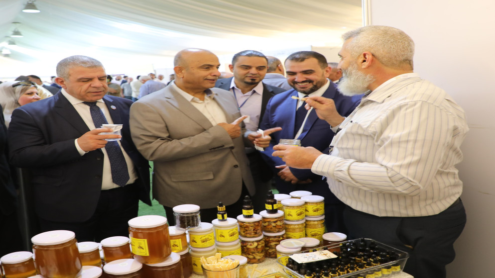 انطلاق مهرجان العسل الأردني الأول في حدائق الحسين. (وزارة الزراعة)