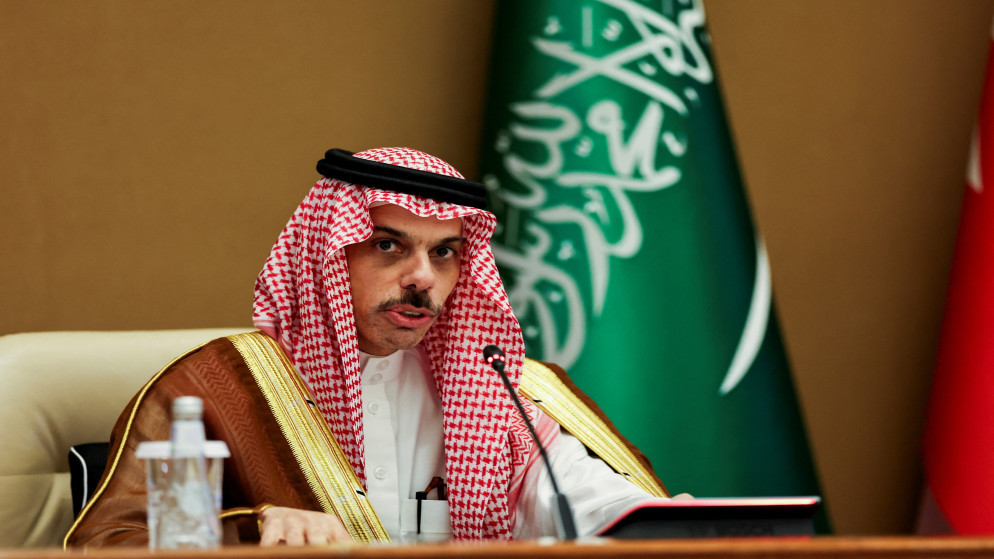 وزير الخارجية السعودي الأمير فيصل بن فرحان. (رويترز)