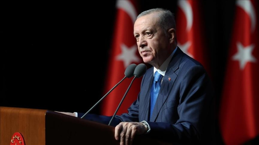 الرئيس التركي رجب طيب إردوغان. (الأناضول)
