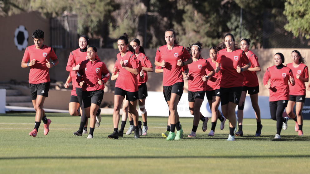 المنتخب الوطني للسيدات لكرة القدم. (الاتحاد الأردني لكرة القدم).