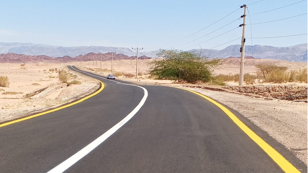 تأهيل طرق في العقبة (وزارة الأشغال)