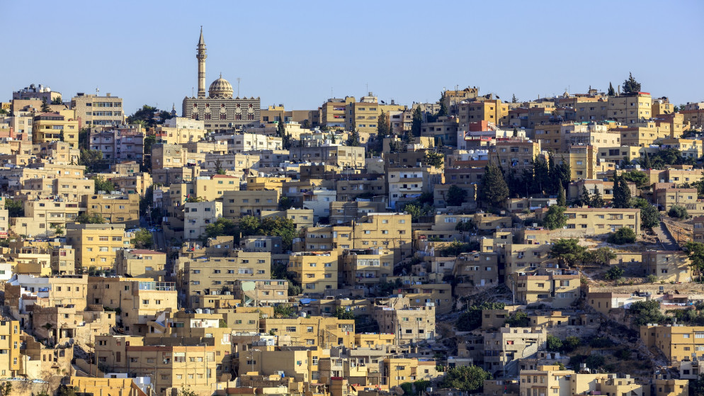 منظر عام للعاصمة عمّان. (المملكة)