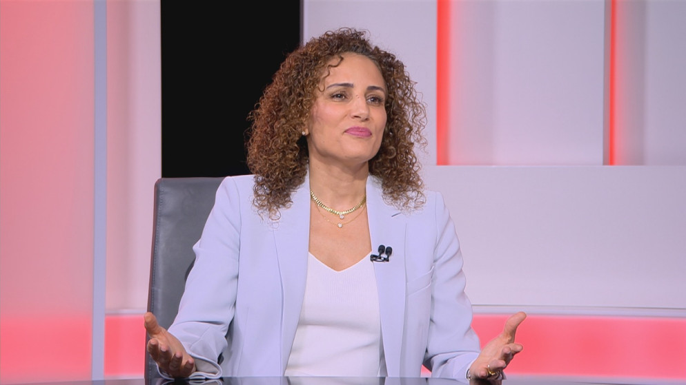 لقطة شاشة للأمينة العامة للاتحاد الأردني لكرة القدم سمر نصار. (المملكة)