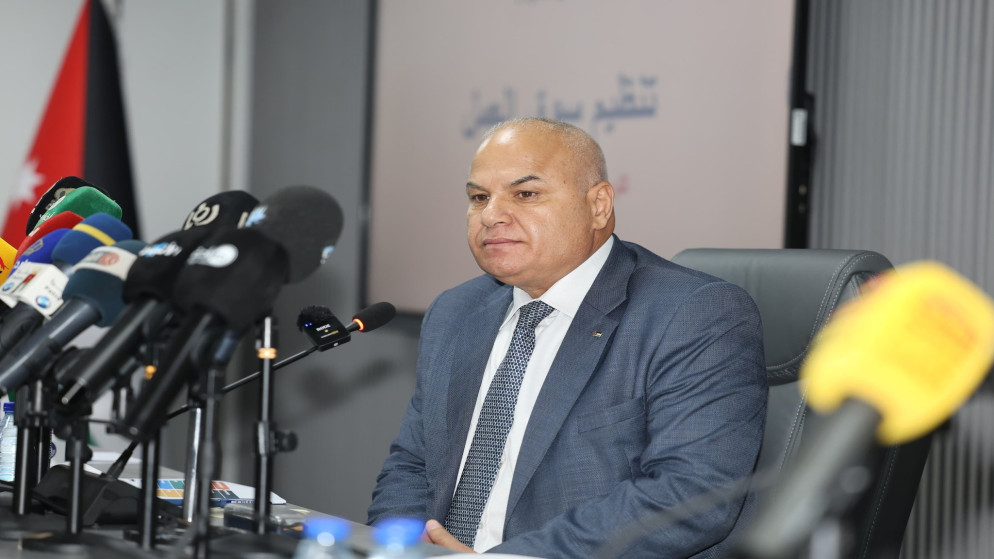 وزير العمل خالد البكار خلال منتدى التواصل الحكومي. (وزارة الاتصال الحكومي)