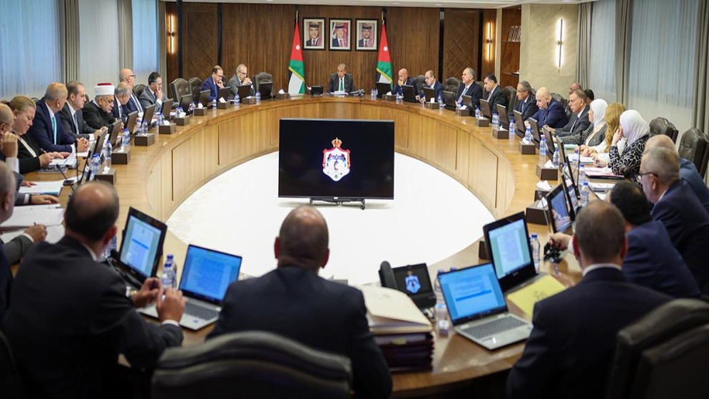 جانب من اجتماع مجلس الوزراء. 16 تموز 2025. (رئاسة الوزراء)