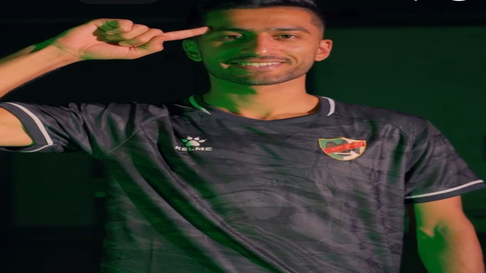 اللاعب الكويتي حسن حمدان.