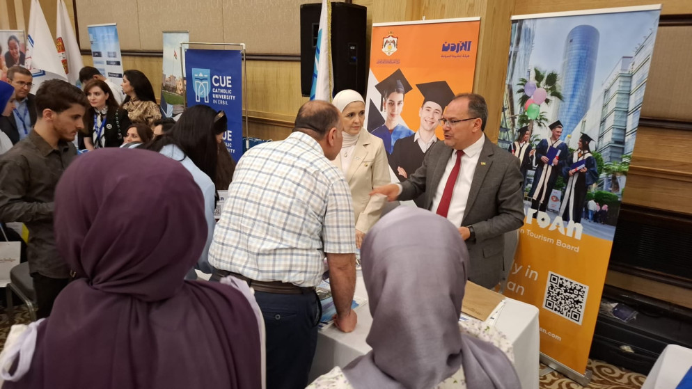 الأردن يشارك في المعرض التعليمي الدولي بأربيل لتعزيز السياحة التعليمية. (بترا)