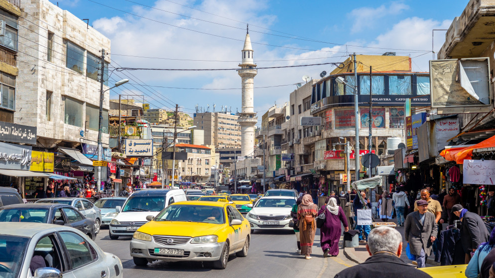 مشهد عام من شوارع عمّان. (istockphoto)