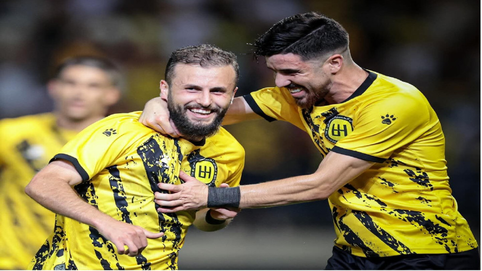 جانب من المباراة