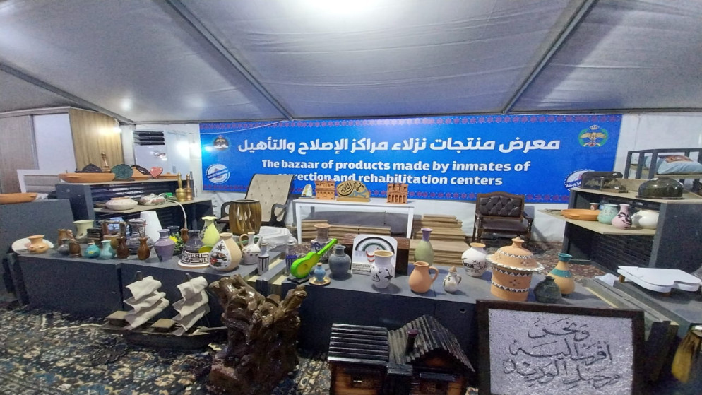 "الإصلاح والتأهيل" تشارك في مهرجان جرش للثقافة والفنون بخيمة لعرض منتجات نزلاء المراكز