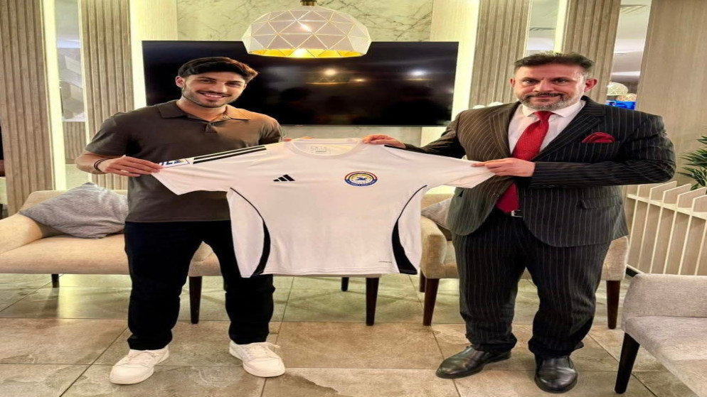 اللاعب رزق بني هاني يحترف في فريق الزوراء العراقي 