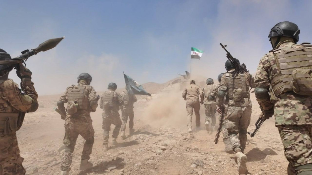 عناصر من الجيش السوري. (وزارة الدفاع السورية)