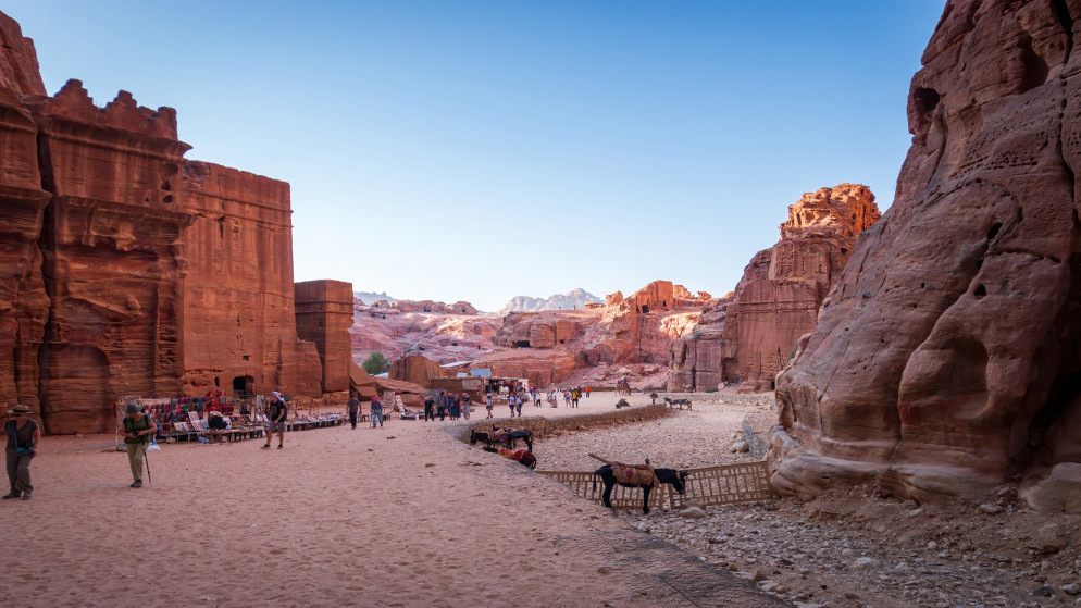 مدينة البترا الأثرية. (istockphoto)