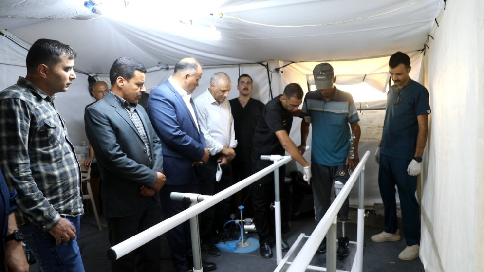 القوات المسلحة تعزز وحدة دعم مبتوري الأطراف المتنقلة بأطراف اصطناعية.