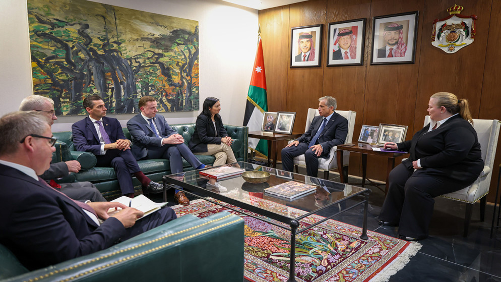 رئيس الوزراء جعفر حسان يستقبل وزيرة التعاون الدولي والتنمية الألمانيَّة.