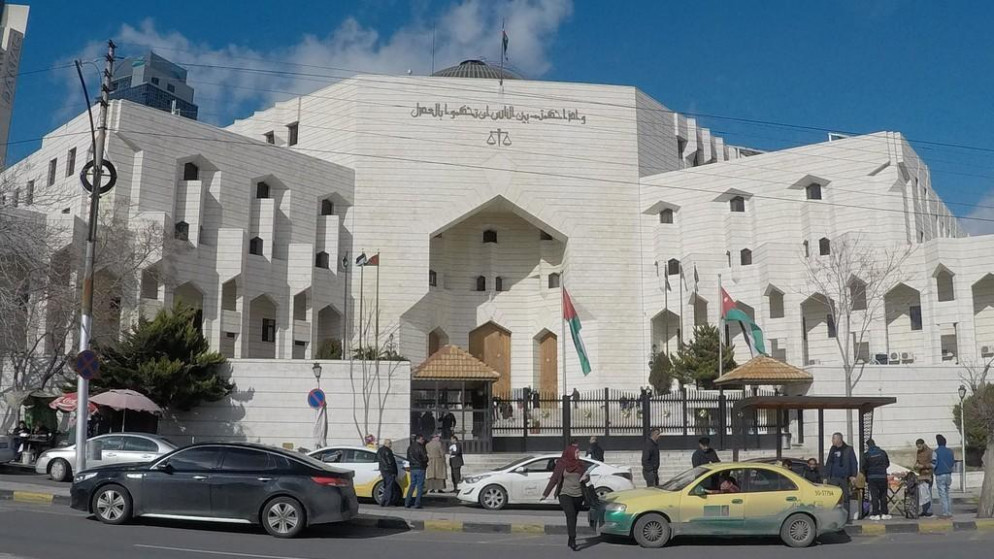 مبنى قصر العدل في العاصمة عمّان. (المملكة)