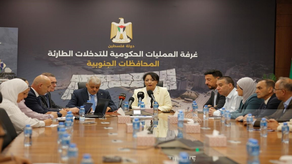 مؤتمر صحفي عقدته وزارة التربية (وفا)