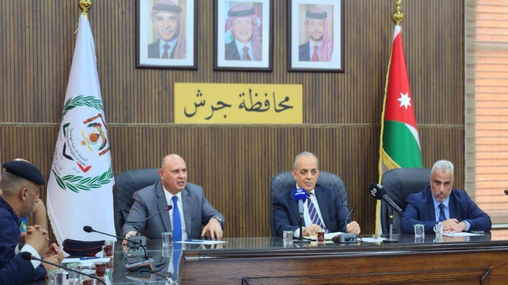 وزير السياحة يشكل لجنة لتحديد أولويات مشروع ربط المدينة الأثرية بالمدينة الحضرية في جرش. (وزارة السياحة)