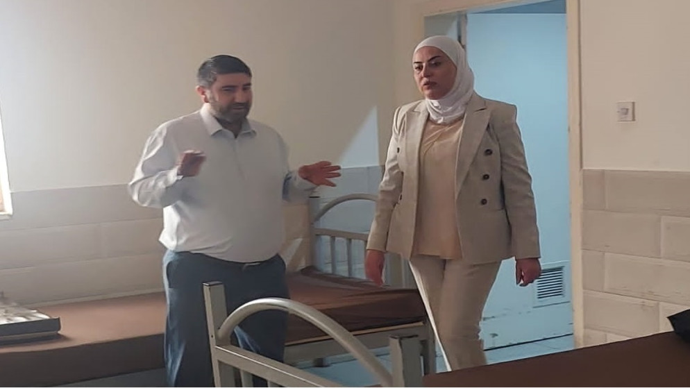 وزيرة التنمية الاجتماعية وفاء بني مصطفى تتفقد مركز جرش للرعاية والتأهيل.