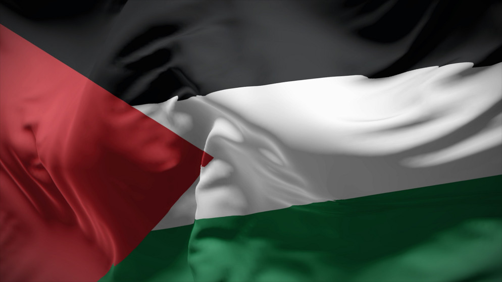 صورة توضيحية لعلم الدولة الفلسطينية. (istockphoto)