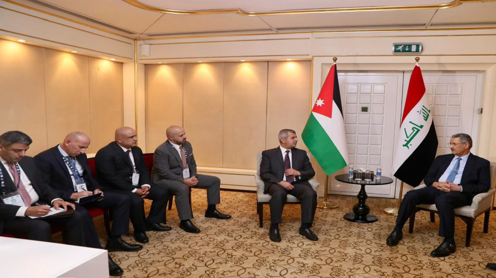 وزير الطاقة يبحث مع نظيره العراقي تعزيز التعاون المشترك في مجال النفط والطاقة