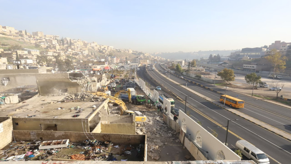 استكمال المرحلة الرابعة من مشروع المحطة "شارع الجيش العلوي" 