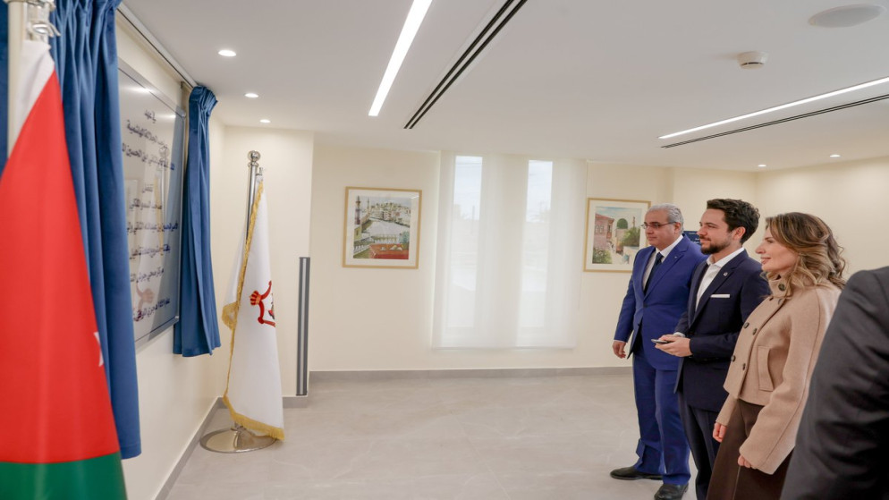 ولي العهد يفتتح مشروع إعادة تأهيل وتطوير مركز صحي جرش الشامل #عاجل 