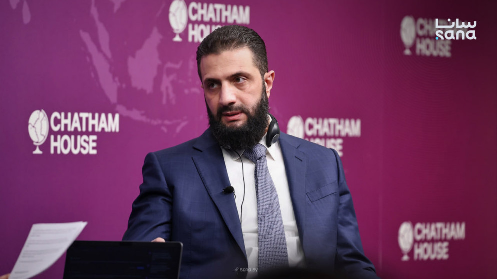 الشرع: سوريا ستبقى خارج أي صراع بشأن إيران ما لم تتعرض لاستهداف