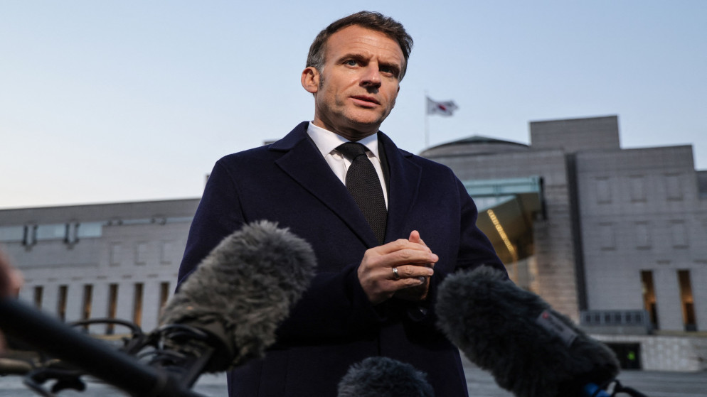 ماكرون: الحرب لا تتيح 