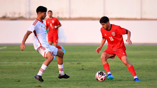  المنتخب الأولمبي لكرة القدم يلتقي نظيره الإماراتي الاثنين  