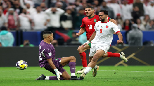 المغرب تتقدم على النشامى في الأشواط الإضافية (3-2)
